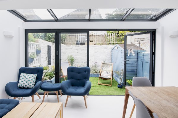 Small rear extension Ormsby Place