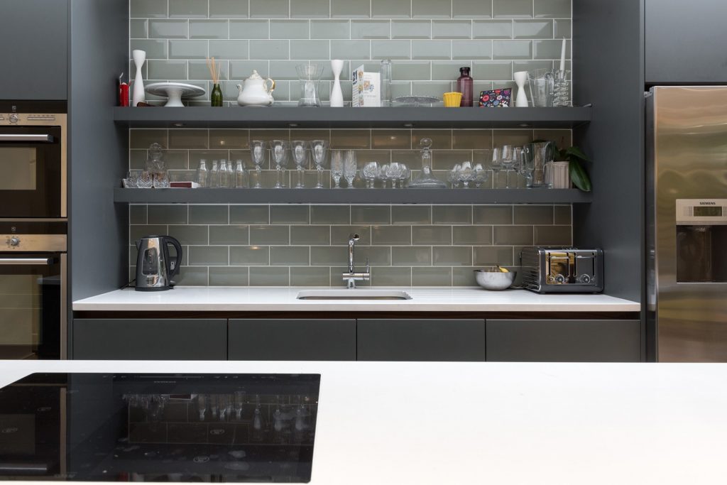 open shelving